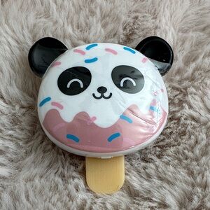 Magic Panda Ice Cream Plush with Sprinkles Lip Balm New